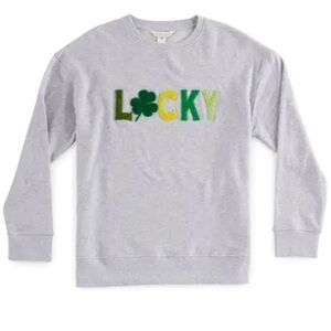 New with tags. Lucky sweatshirt. Shiraleah. Sz L
